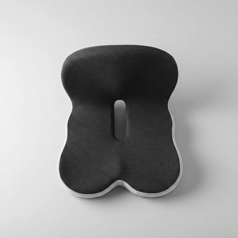 Ergonomic L-Shape Seat Cushion – Memory Foam Coccyx & Tailbone Support