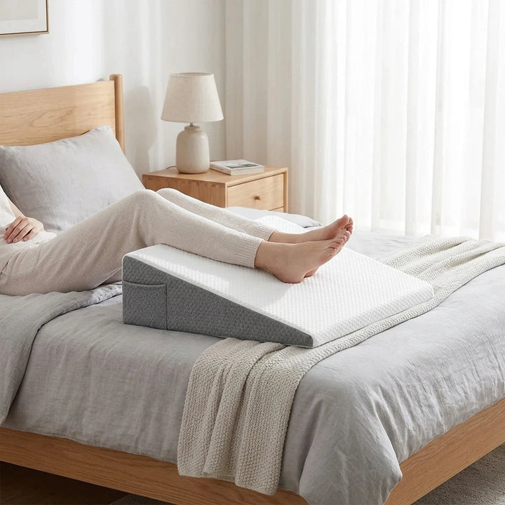 Adjustable Wedge Pillow – Orthopedic Back Support Cushion for Bed