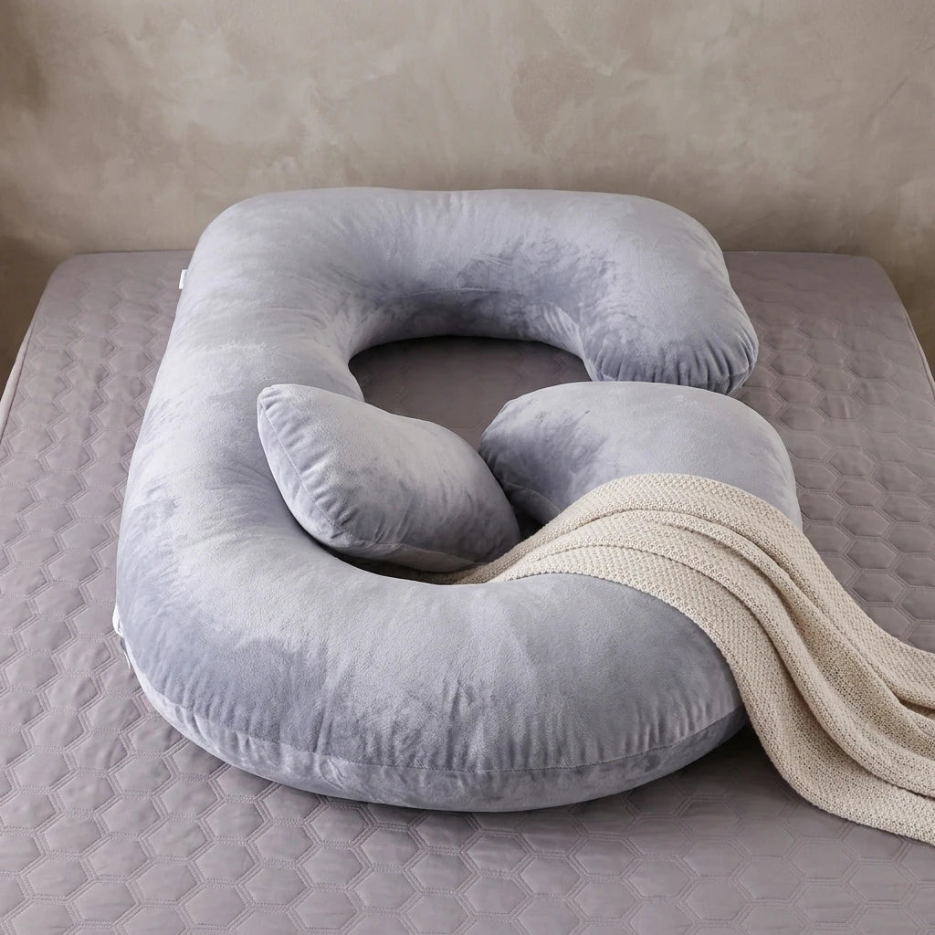 BumpHug Maternity Pillow – Pregnancy Support Pillow for Side Sleepers