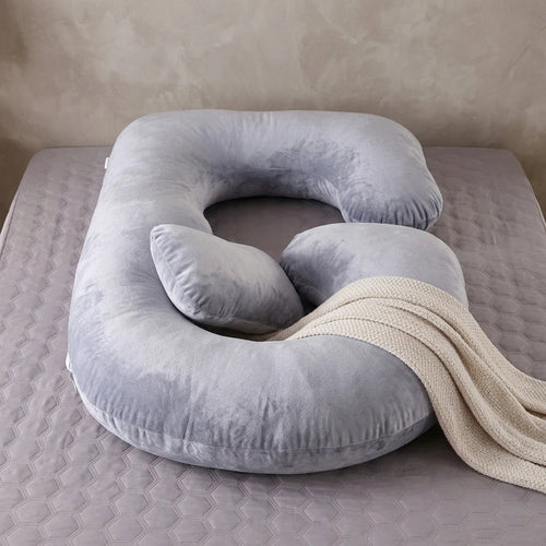 BumpHug Maternity Pillow – Pregnancy Support Pillow for Side Sleepers