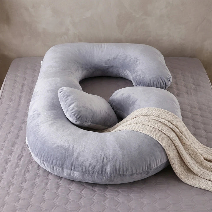 BumpHug Maternity Pillow – Pregnancy Support Pillow for Side Sleepers