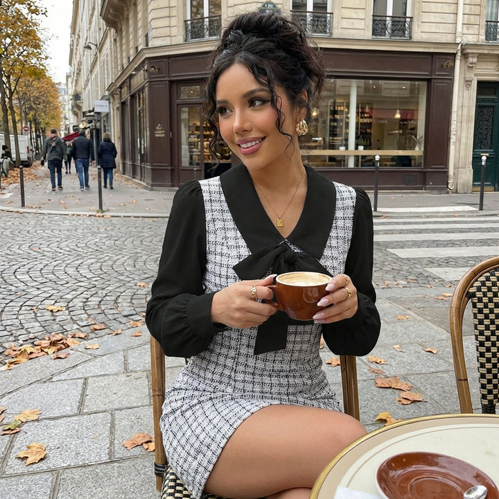 Chic Plaid Shirting Dress™ - Effortlessly Stylish for Any Occasion