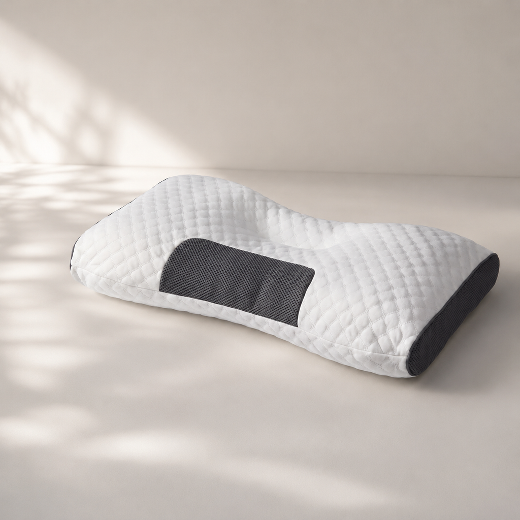 Neck Support Pillow – Ergonomic Memory Foam Pillow for Neck Pain Relief