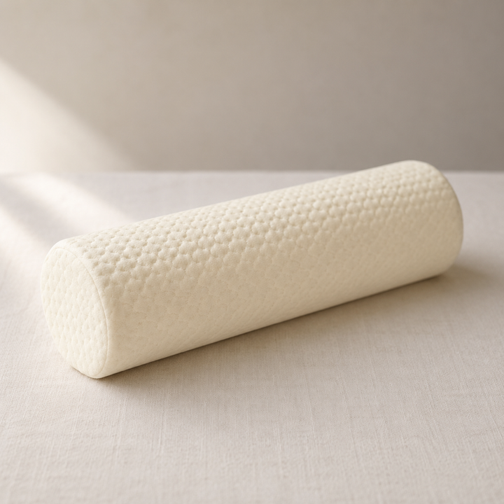 NeckRoll Support Pillow – Cervical Memory Foam Pillow for Neck Pain Relief
