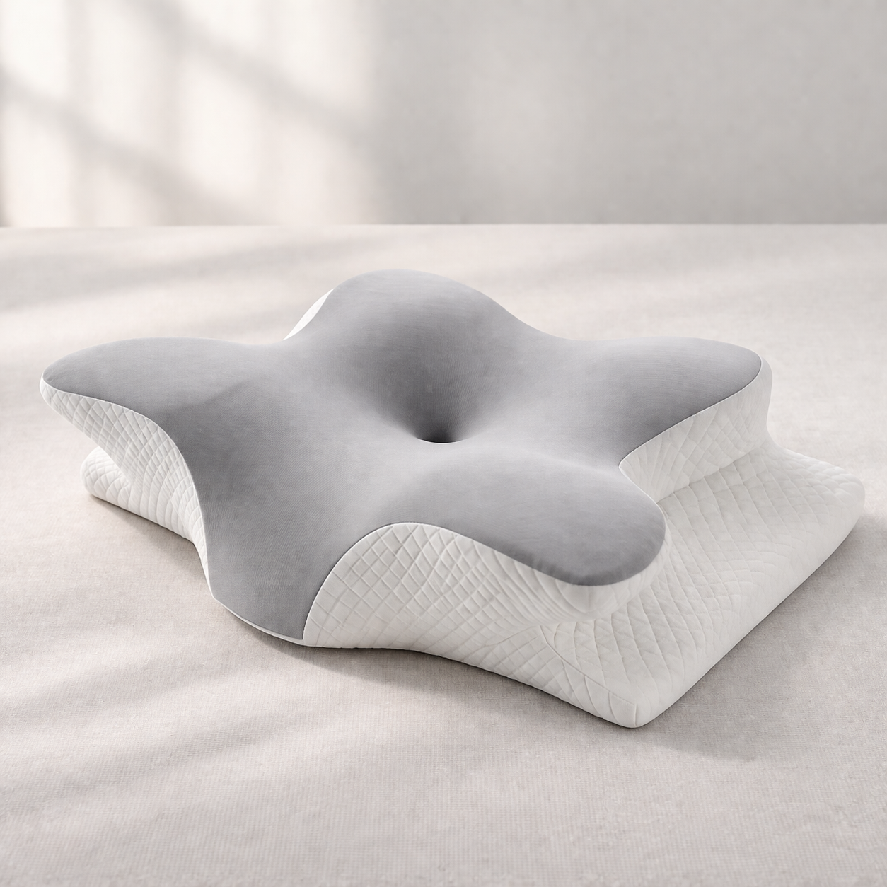 Cervical Neck Pillow | Ergonomic Memory Foam Pillow for Neck Pain Relief