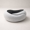 Travel Neck Pillow – Memory Foam Neck Support Pillow for Airplane & Car Travel