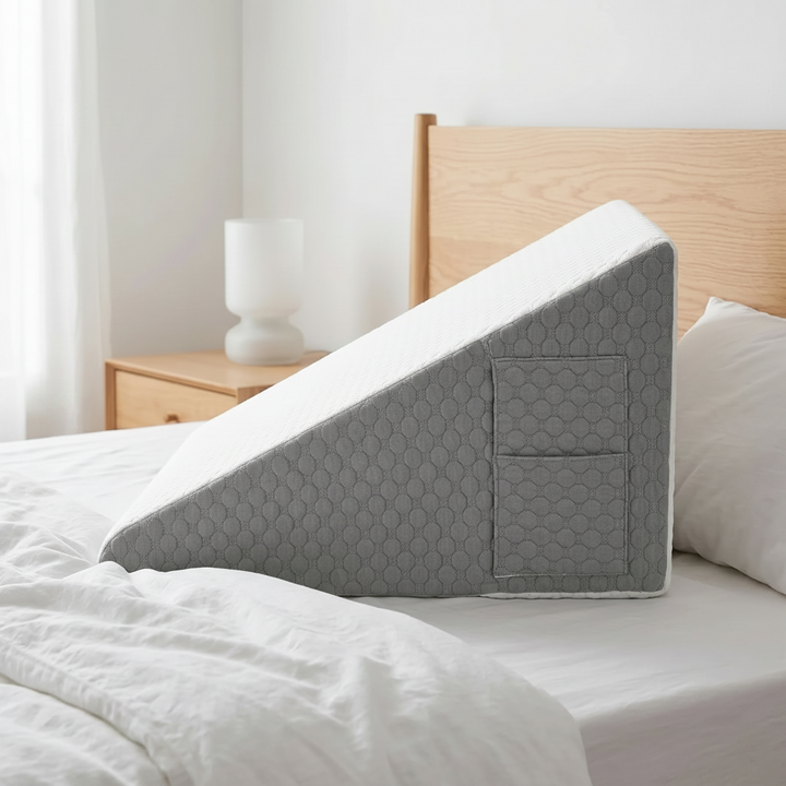 Adjustable Wedge Pillow – Orthopedic Back Support Cushion for Bed