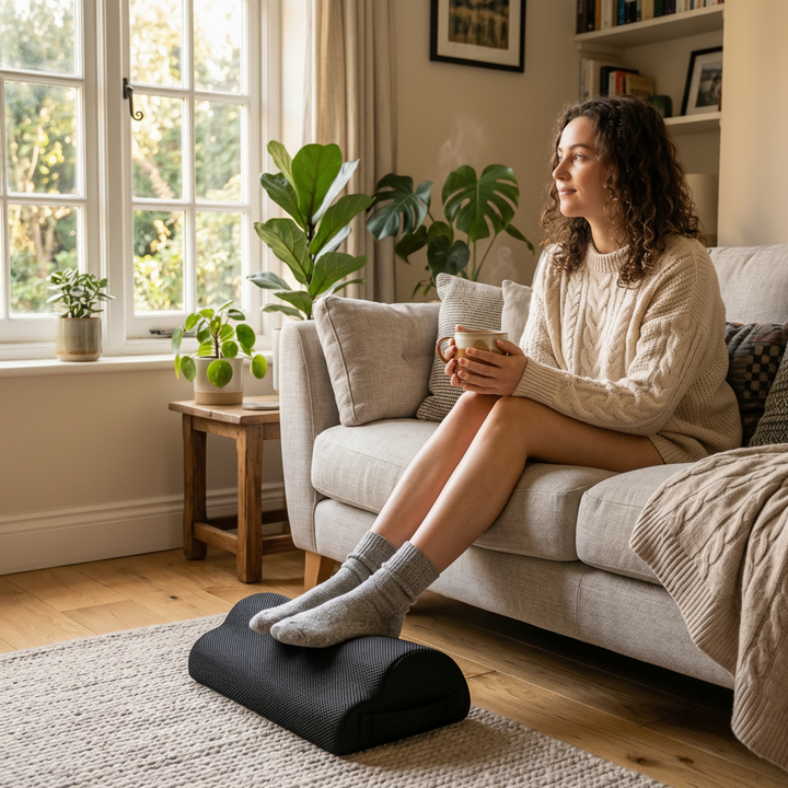 ErgoFoot Support Pillow – Orthopedic Leg & Foot Elevation Pillow