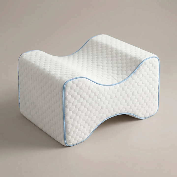 Memory Foam Knee Support Pillow – Orthopedic Leg Pillow for Side Sleepers