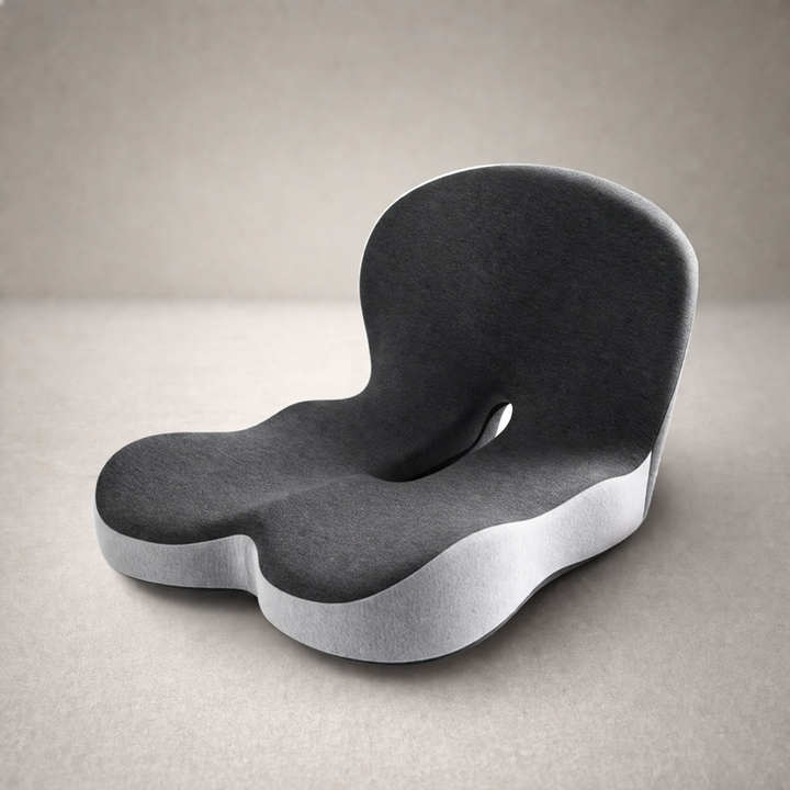Ergonomic L-Shape Seat Cushion – Memory Foam Coccyx & Tailbone Support