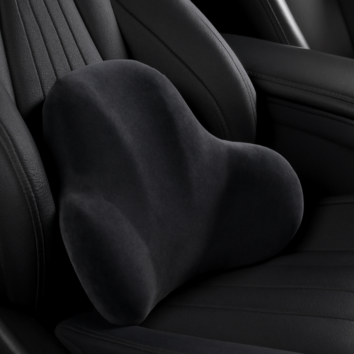 Back Comfort Car Cushion Set – Memory Foam Lumbar & Seat Support